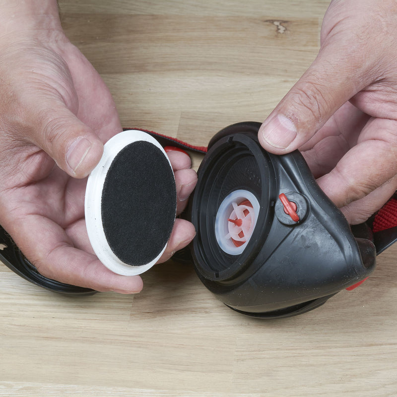 STEALTH/3 - Trend Air Stealth respiratory mask replacement set of charcoal filters.