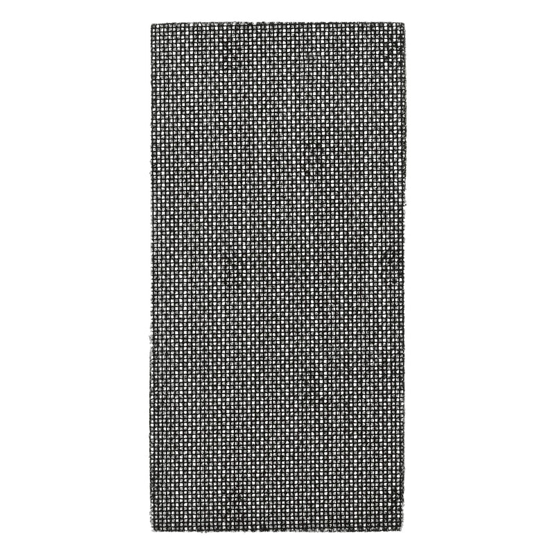 AB/HLF/80M - Mesh 1/2 Sanding Sheet 5pc 115mm x 230mm 80 grit