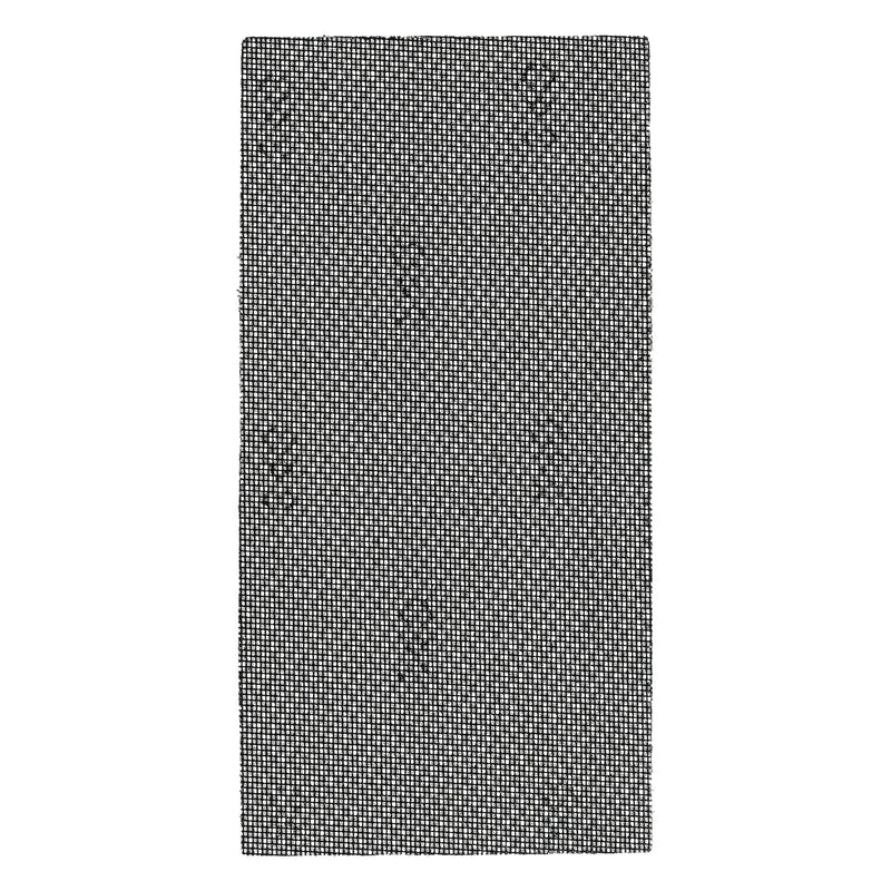 AB/HLF/240M - Mesh 1/2 Sanding Sheet 5pc 115mm x 230mm 240 grit
