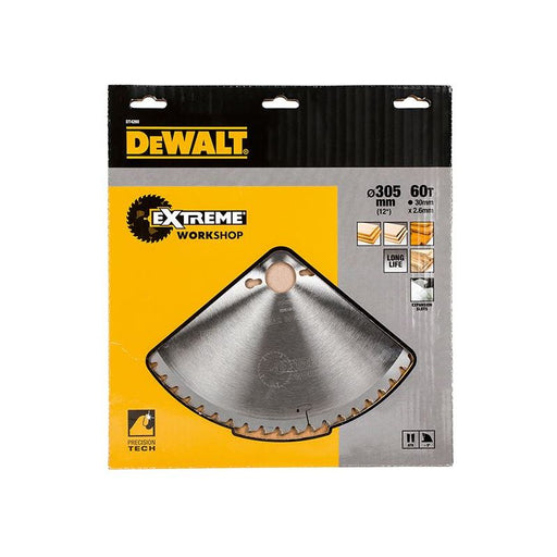 Dewalt Power Tools Series 40 Circular Saw Blade 305 x 30mm x 60T ATB/Neg DeWALT Power Tools - RockBottom Northampton