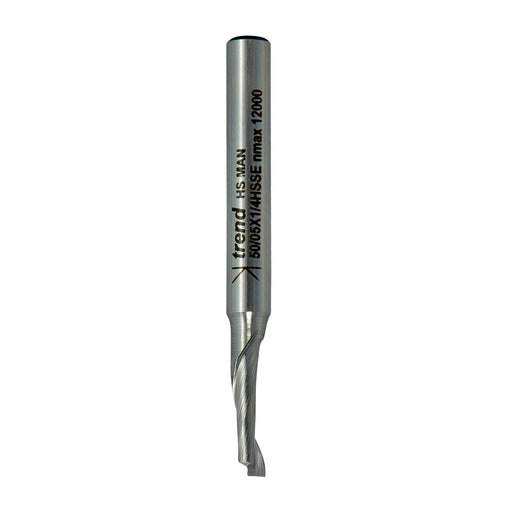 Trend 50/05X1/4HSSE - Aluminium cutter 5mm diameter