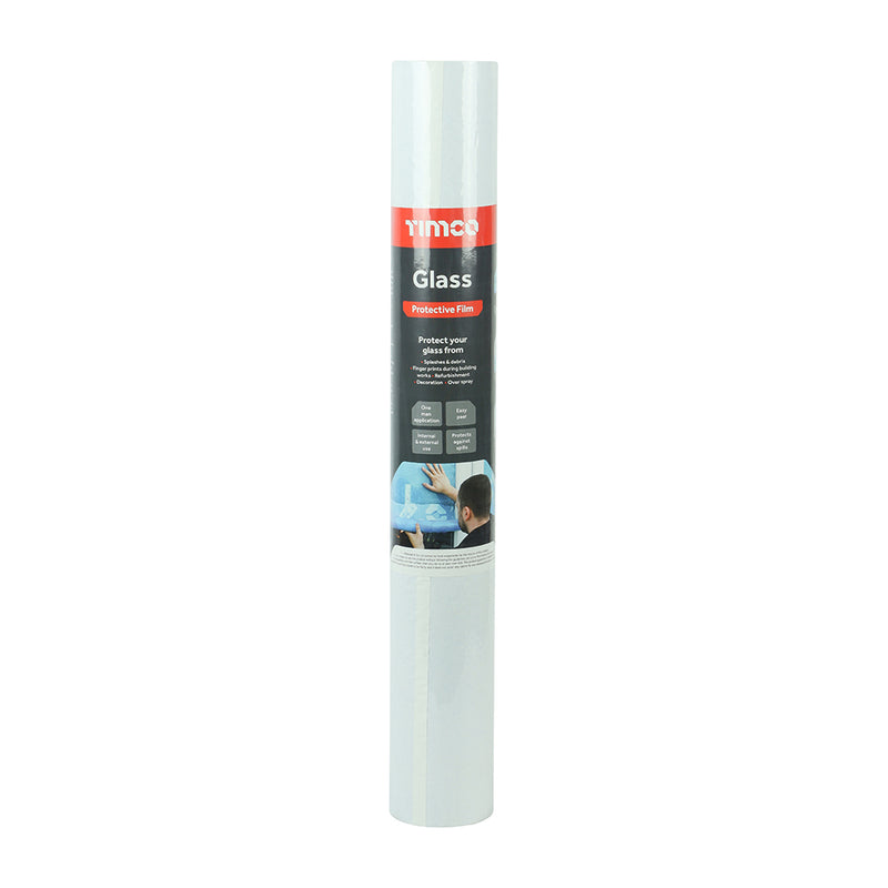 TIMCO Protective Film For Glass - 25m x 0.6m