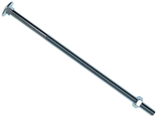 METALMATE Cup Square Hex Bolt & Nut ZP M8 x 200mm Box 10 METALMATE� - RockBottom Northampton