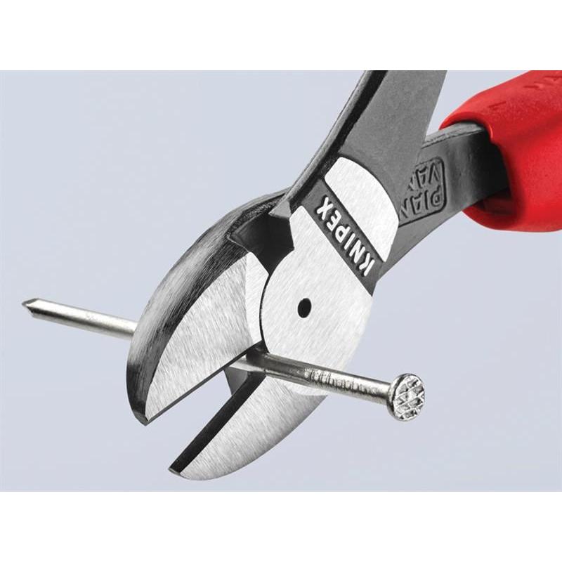Knipex High Leverage Diagonal Cutters Multi-Component Grip 180mm Knipex - RockBottom Northampton