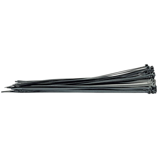 Draper 70408 Cable Ties, 8.8 x 500mm, Black (Pack of 100)