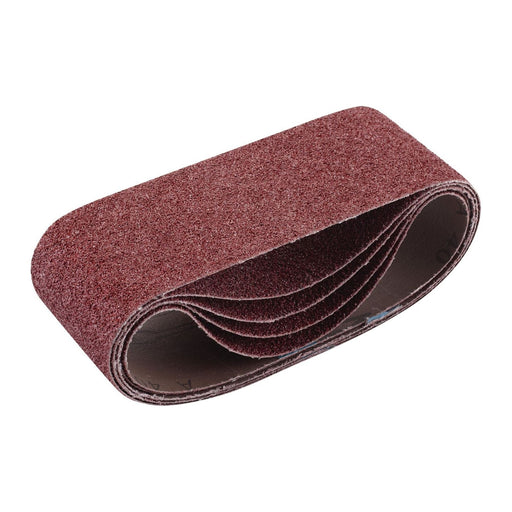 Draper 09233 Cloth Sanding Belt, 75 x 457mm, 40 Grit (Pack of 5)