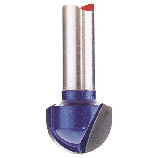 Draper 75345 TCT Router Bit, 1/4" Core Box, 12.7 x 6.35mm Radius