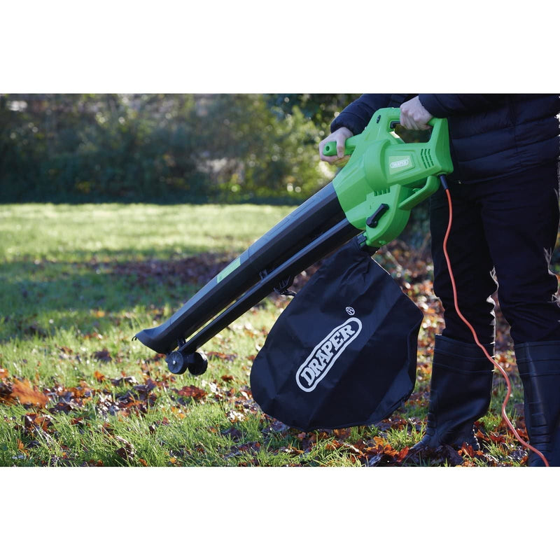 Draper 94794 230V Garden Vacuum, Blower and Mulcher, 3000W