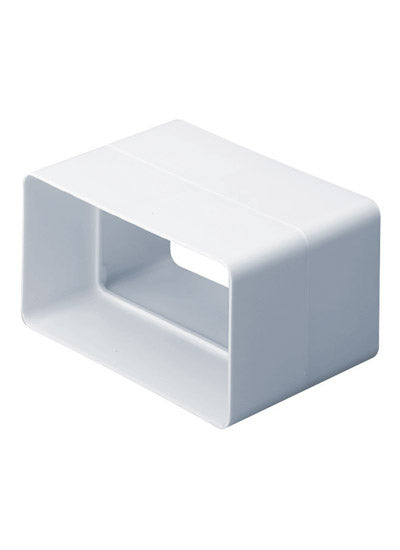 KwikPak ventilation flat channel connector - white