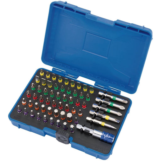 Draper 82405 Draper Expert Coloured Screwdriver Bit Set (60 Piece)