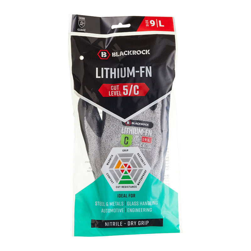 Blackrock Lithium-FN Cut Resistant Gloves Pair - size 8/M