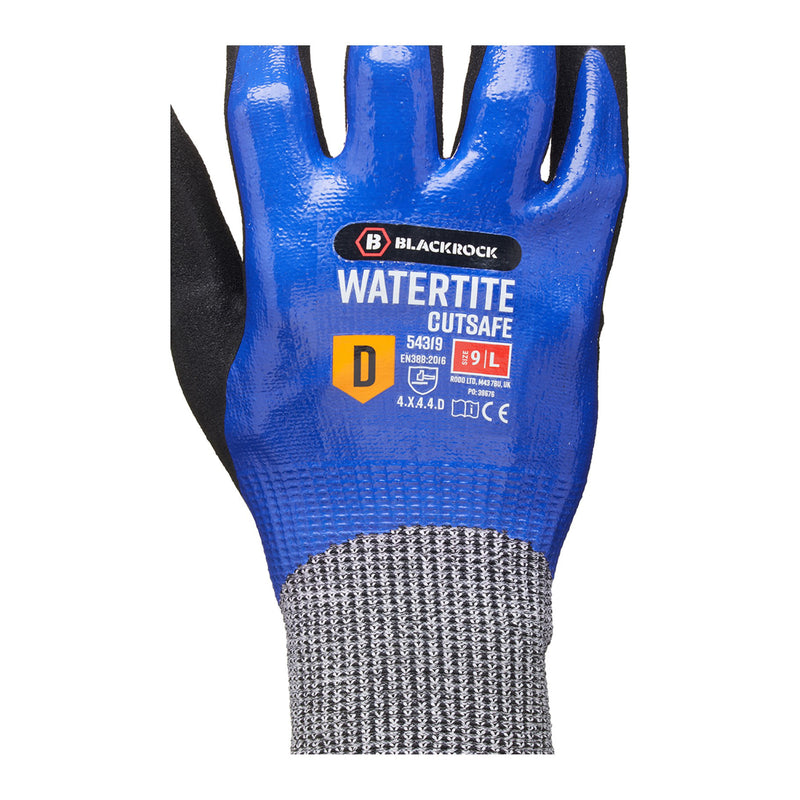 Blackrock Watertite Cutsafe Gloves Pair - size 10/XL