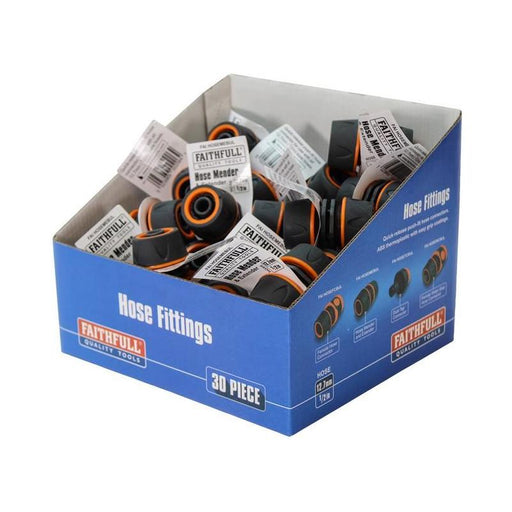 Faithfull Plastic Hose Mender (Box 30) Faithfull - RockBottom Northampton