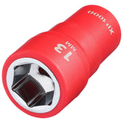 Draper XP1000 VDE Socket, 1/4" Sq. Dr., 13mm Draper - Town Tools