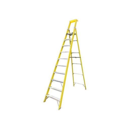 Zarges GRP Platform Steps, Platform Height 2.35m 10 Rungs Zarges - RockBottom Northampton