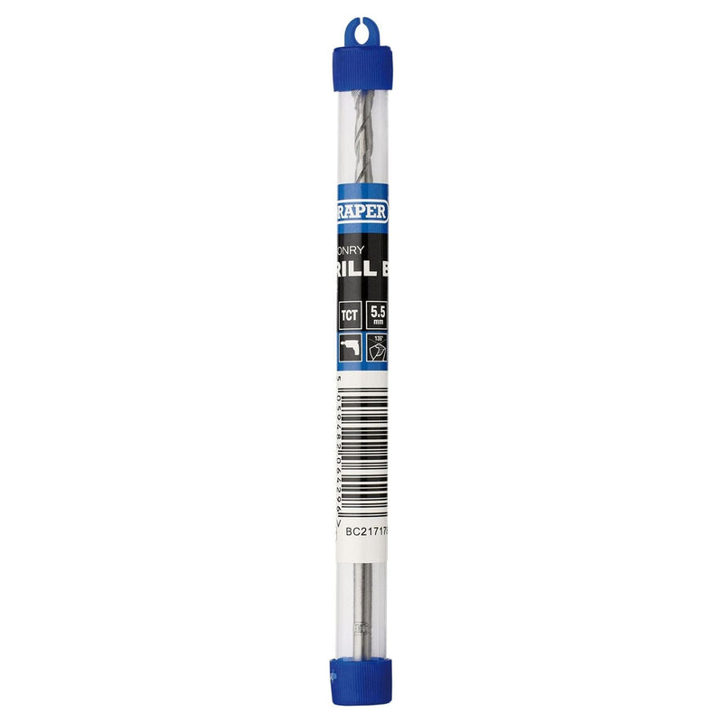 Draper TCT Masonry Drill Bit, 5.5 x 150mm Draper - Town Tools