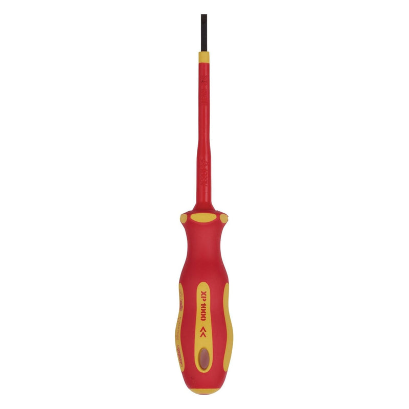 Draper XP1000 VDE Plain Slot Screwdriver, 2.5 x 75mm 64367 Draper - Town Tools 