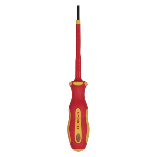 Draper XP1000 VDE Plain Slot Screwdriver, 2.5 x 75mm 64367 Draper - Town Tools 