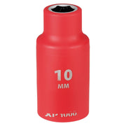 Draper XP1000 VDE Socket, 1/2" Sq. Dr., 10mm Draper - Town Tools
