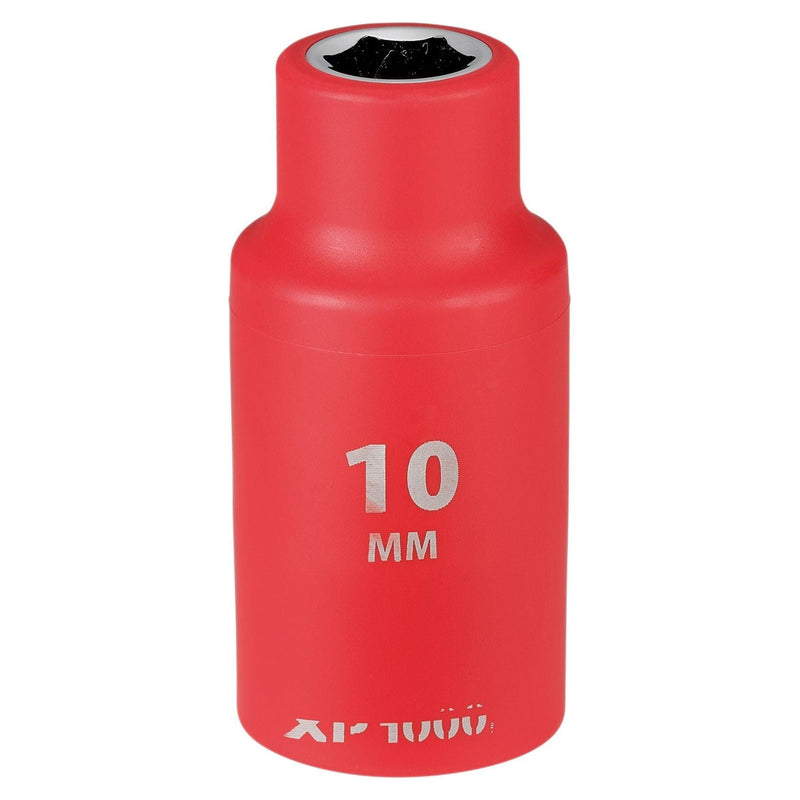 Draper XP1000 VDE Socket, 1/2" Sq. Dr., 10mm Draper - Town Tools