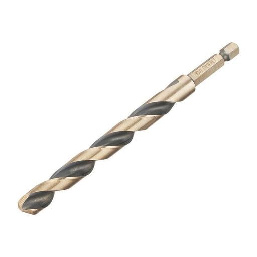Dewalt Power Tools BLACK&GOLD Hex HSS-G Drill Bit 10.0mm DeWALT Power Tools - RockBottom Northampton