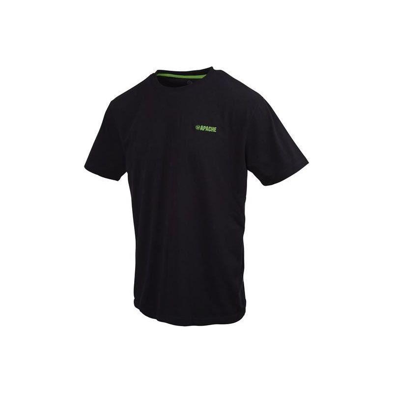 Apache Delta Black T-Shirt - XXL (47/49in) Apache - RockBottom Northampton 