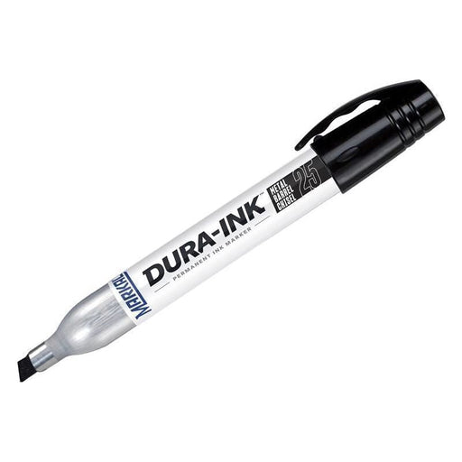 Markal DURA-INK® 25 Ink Felt Tip Marker Black (Card 2) Markal - RockBottom Northampton