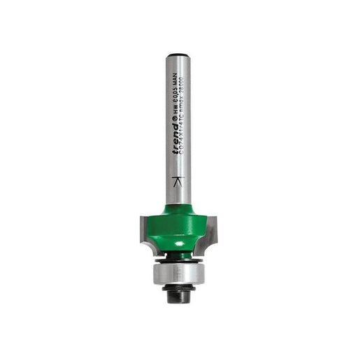Trend C074 x 1/4 TC Round Over Two Flute Cutter 3.2 x 9.5mm Trend - RockBottom Northampton