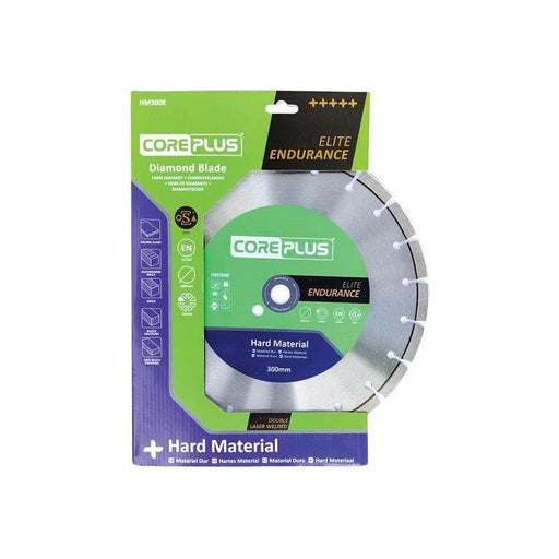 Coreplus HM300E Elite Hard Material Turbo Diamond Blade 300mm CorePlus - RockBottom Northampton