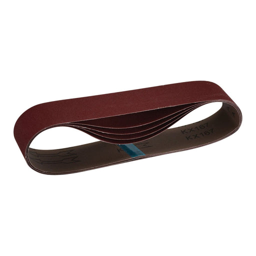 Draper 09219 Cloth Sanding Belt, 50 x 686mm, 180 Grit (Pack of 5)