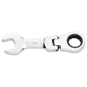 Draper HI-TORQ Metric Stubby Flexible Head Ratchet Combination Spanner, 19mm Draper - Town Tools