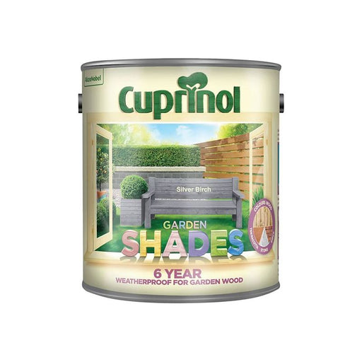 Cuprinol Garden Shades Silver Birch 2.5 litre Cuprinol - RockBottom Northampton