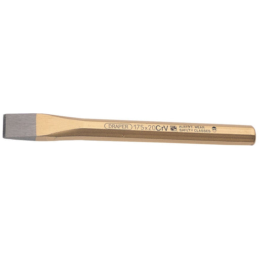 Draper Octagonal Flat Cold Chisel, 20 x 175mm 51570 Draper - Town Tools 