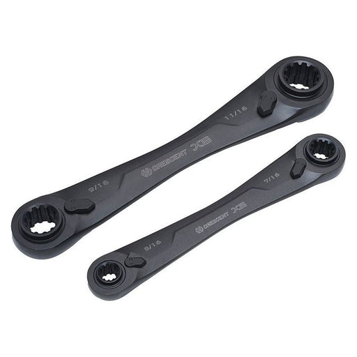 Crescent® X6™ Ratcheting Spanner Set, 2 Piece Crescent® - RockBottom Northampton