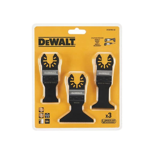 Dewalt Power Tools DT20760 Oscillating Blade Set, 3 Piece DeWALT Power Tools - RockBottom Northampton