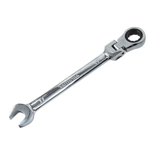 Faithfull Ratchet Combination Spanner Flex Head CV 18mm Faithfull - RockBottom Northampton