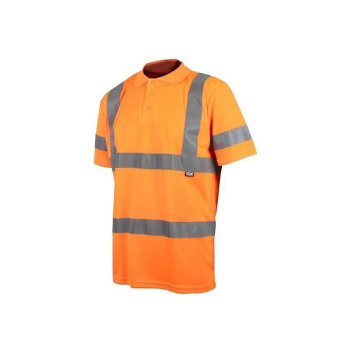 Scan Hi-Vis Polo Shirt Orange - XXL (50in) Scan - RockBottom Nothampton