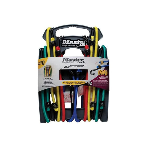 Master Lock Twin Wire™ Bungee Organiser 10 Piece Master Lock - RockBottom Northampton
