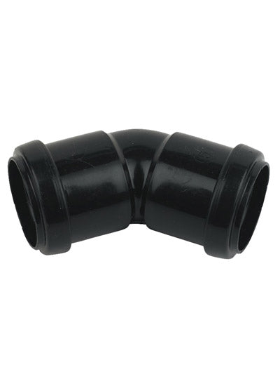 KwikPak pushfit waste 45 deg bend - white 40mm