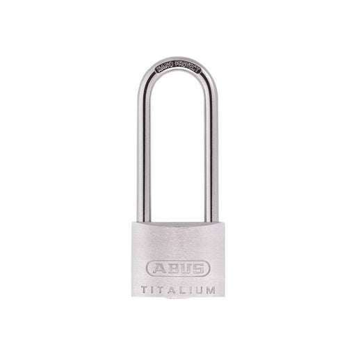 Abus Mechanical 64TI/40mm TITALIUM™ Padlock 63mm Long Shackle Keyed Alike KA6412 ABUS Mechanical - RockBottom Northampton 