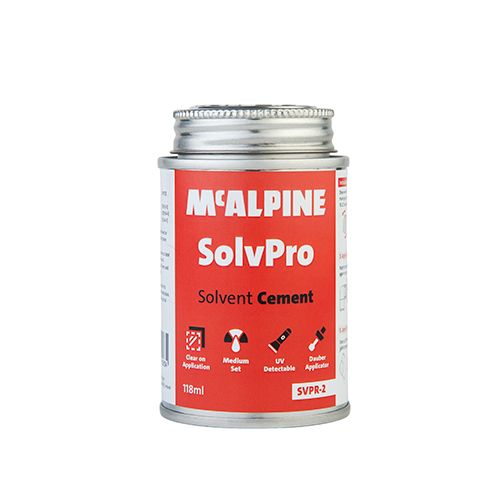 McAlpine SolvPro Solvent Cement 118 ml