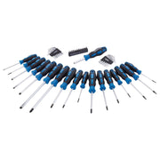 Draper 81294 Soft Grip Screwdriver, Hex. Key and Bit Set (44 Piece)