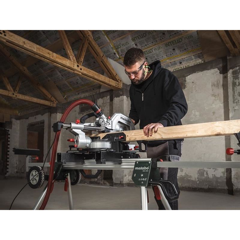 Metabo KGS-216MN Sliding Mitre Saw 216mm 1500W 110V Metabo - RockBottom Northampton