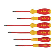 Wiha SoftFinish® electric slimFix SL/PH Screwdriver Set, 6 Piece Wiha - RockBottom Northampton