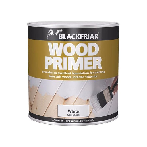 Blackfriar Wood Primer White 500ml Blackfriar - RockBottom Northampton