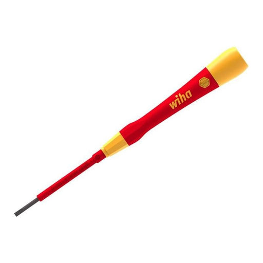 Wiha PicoFinish® Slotted Fine electric Screwdriver 2.5 x 65mm Wiha - RockBottom Northampton