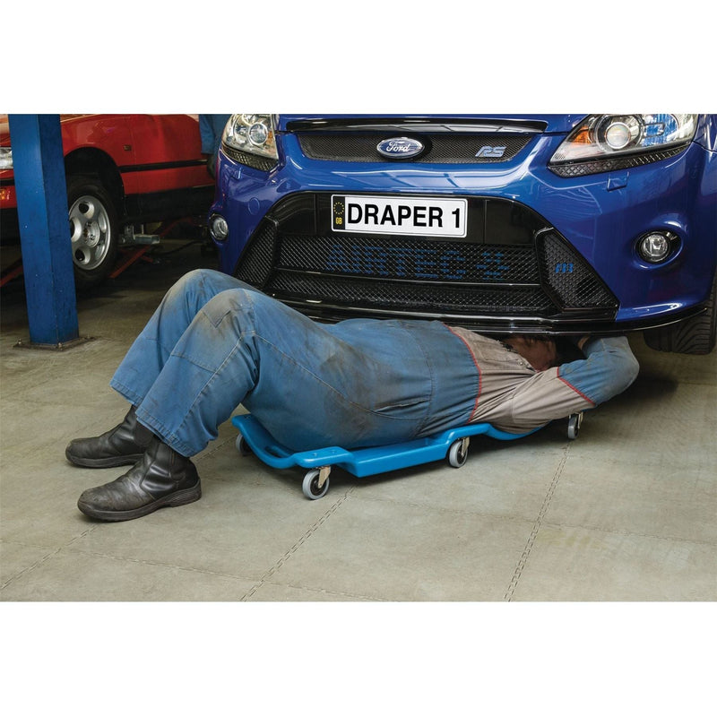 Draper 81906 Mechanics Creeper, Blue, 1010 x 475 x 130mm