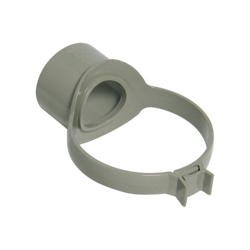 Floplast 110mm PVC-U soil strap boss grey SS319