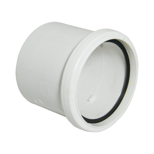 Floplast 110mm soil single socket white SP124