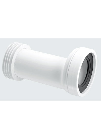 McAlpine WCCON5 rigid WC connector with adj length & 20mm offset